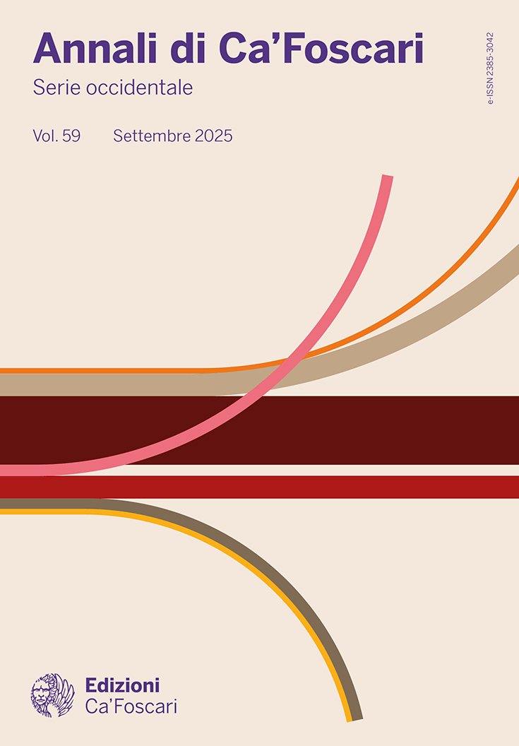 Cover del fascicolo 59 | 2025