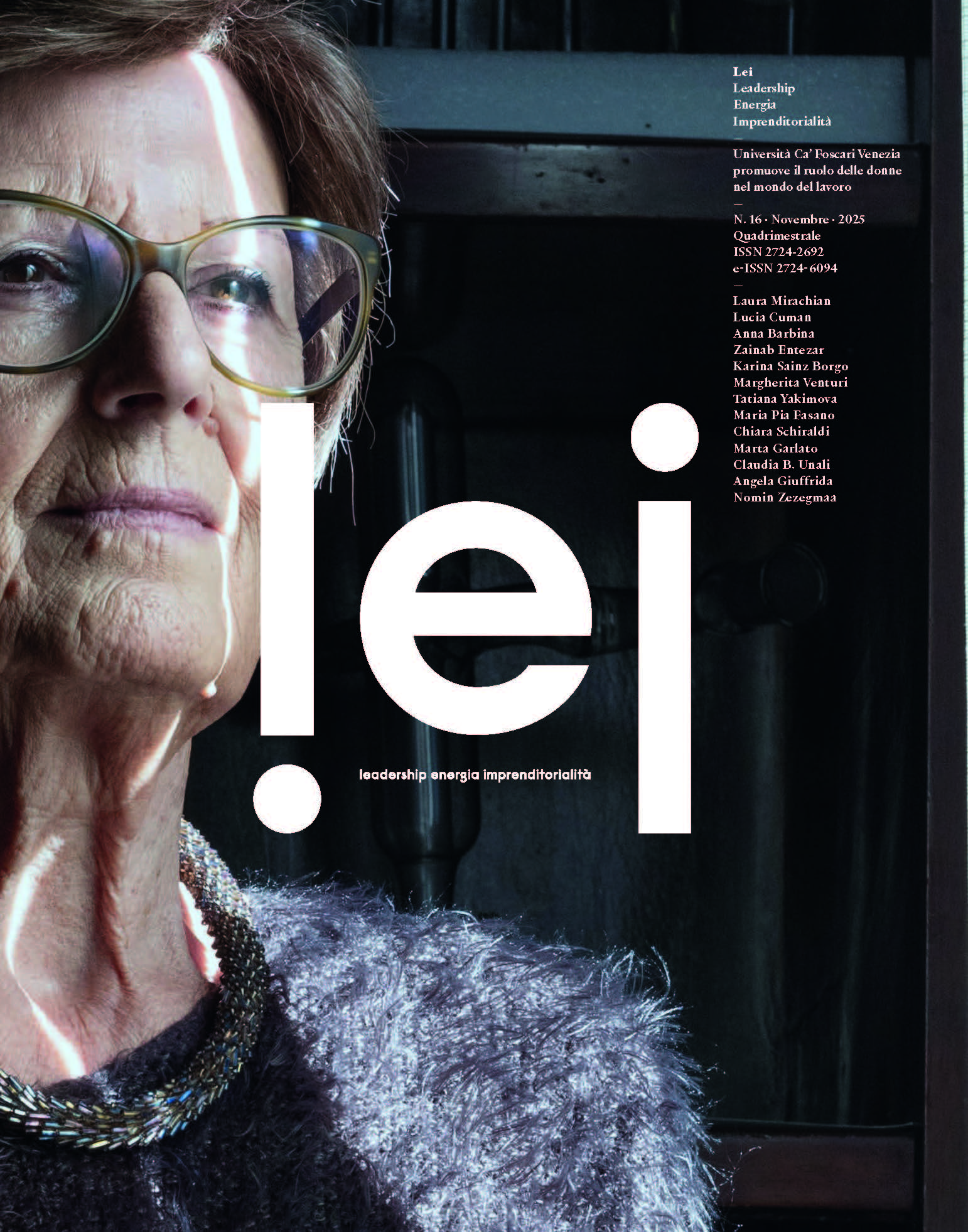 Cover del fascicolo N. 16 · Novembre · 2025