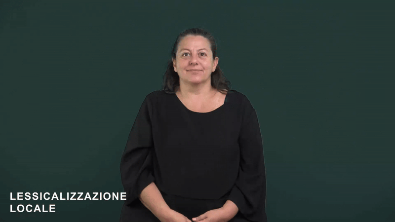 Lessicalizzazione locale