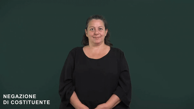 Negazione di costituente